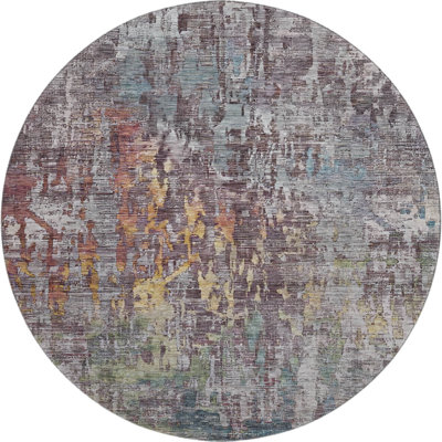 Premium Machine Washable Kelton AMF1237 Modern Rug