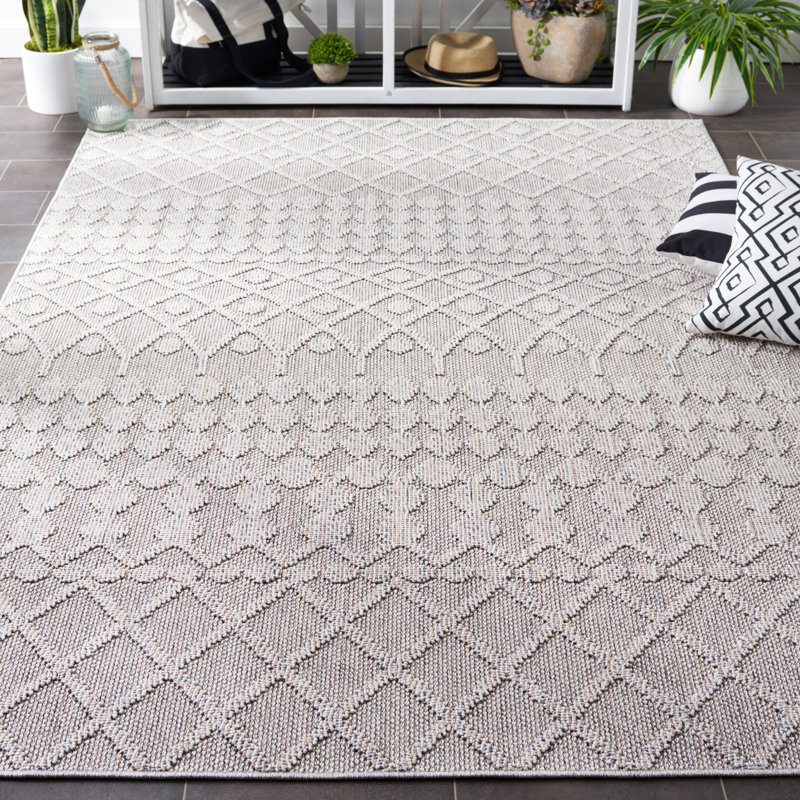 Global Performance Southwestern Indoor/Outdoor Area Rug, Rectangle 4' x 6'