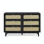 Commode de rangement de couloir de meuble télé, armoire de tiroir de boîte de rangement-340866919-340866918