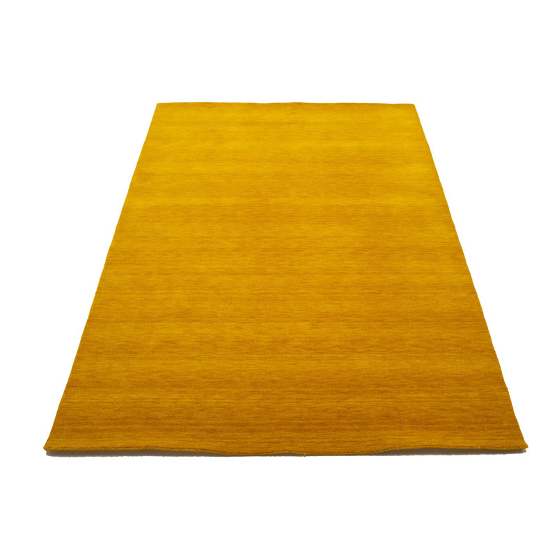 Vizzapu Hand Loomed Gabbeh Rug, 100% Wool, Solid Color, Fade & Stain Resistant, Durable, All Sizes, India-Made.