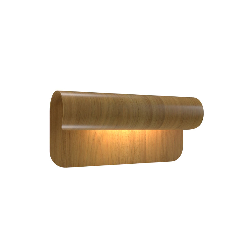Cascade 1 - Light Flush Mounted Sconce, Louro Freijó