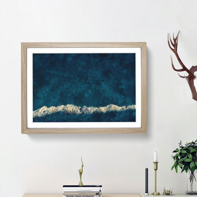 Light on the Mountain Top - Picture Frame Photograph Print