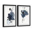 « Dark Strokes », ensemble de 2 reproductions d’art encadrées sur papier-31821216