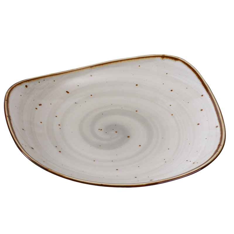 Lyon 6.5" Appetizer Plate, Beige