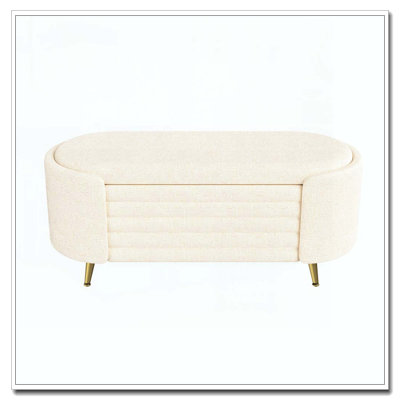 Banc de rangement rembourré Modern