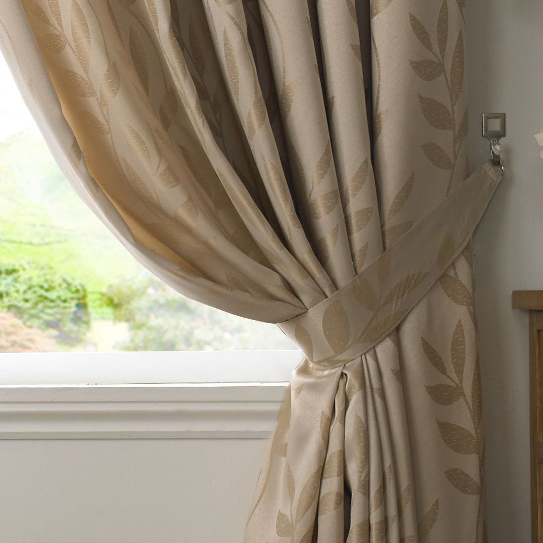 Semi Sheer Curtain Pair