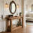 Entryway Table,2-Tier Console Table,Sofa Table