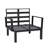 Patio Aluminum Arm Chairs With Cushions Set Of 2 Gyanni Collection-1176273583