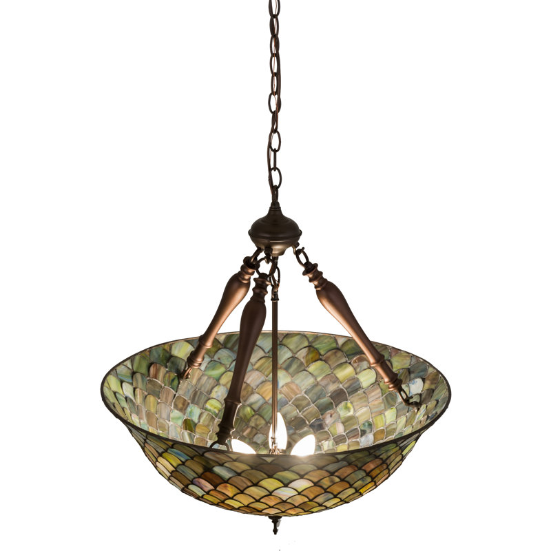 Meyda Tiffany & Stained Glass 3 - Light Pendant