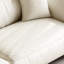 Canapé modulaire en cuir véritable blanc crème-55889466-55889464