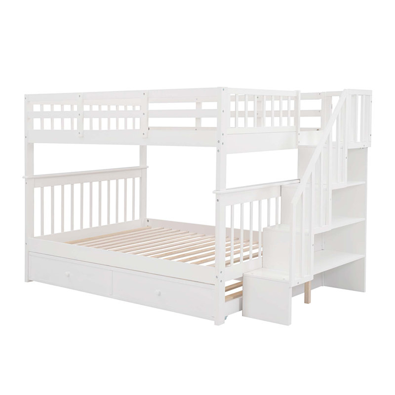 Lit superposé avec lit gigogne Hideshi Kids pour chambre à coucher, dortoir, adultes, Twin, Gris