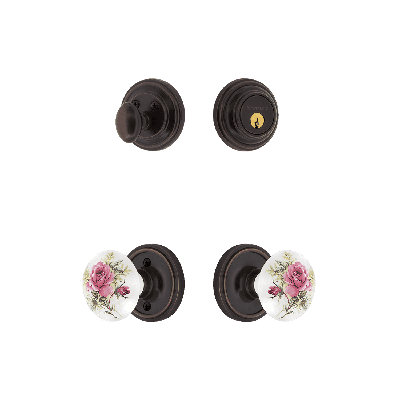 Ensemble d'entrée avec rosette Nostalgic Warehouse Classic