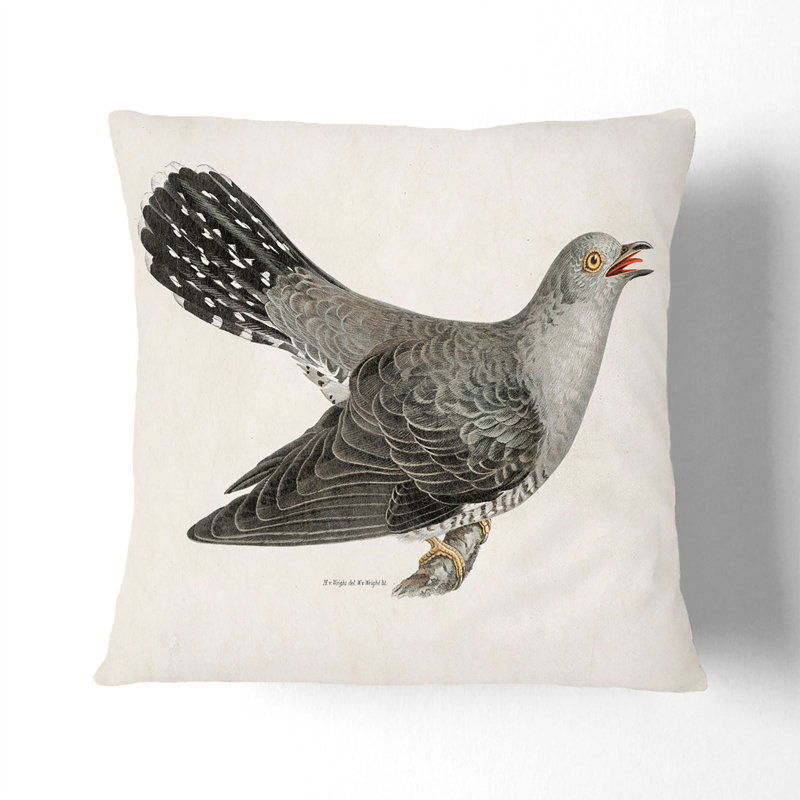 Square Throw Cushion, 40cm H x 40cm W x 15cm D, Black