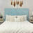 Leaner Style Panel Headboards Solid Wood Weathered Finish-411384736-411384762