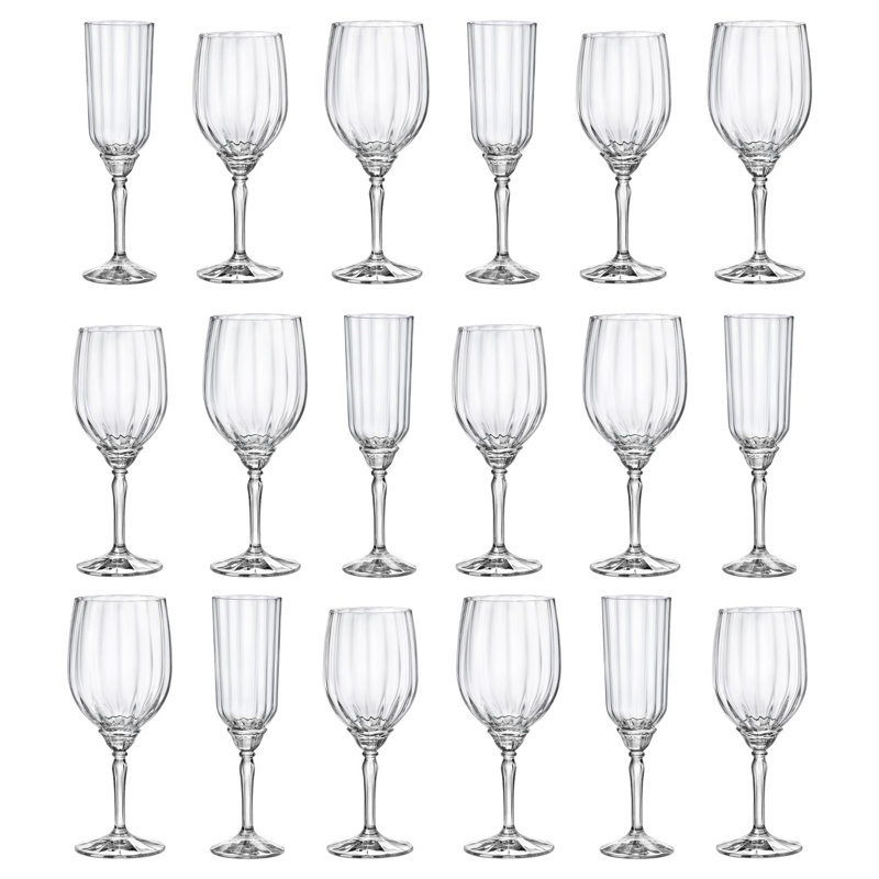 Florian Stemware - Clear