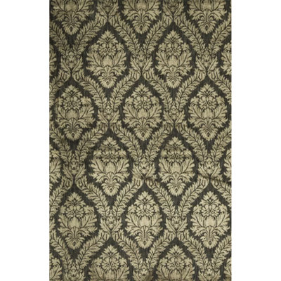 Hand Woven Wool Floral Area Rug