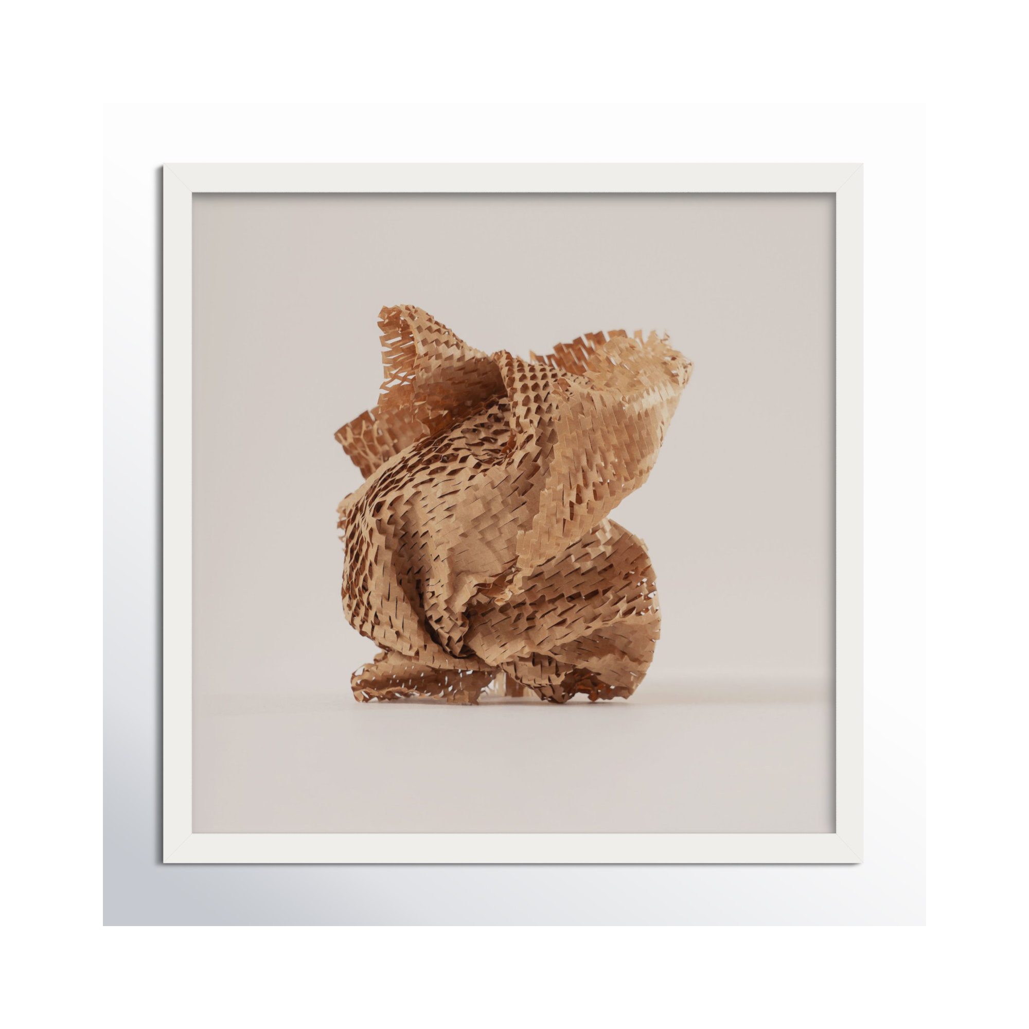 Unpackage 4 by Svetlana Smirnova, White, 30" H x 30" W x 1.25" D