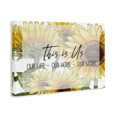 «This Is Us Sunflowers», art mural par Kim Allen