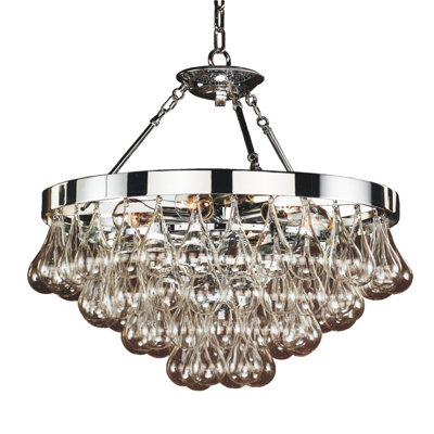 Lustre géométrique 6 lumières unique Hembree