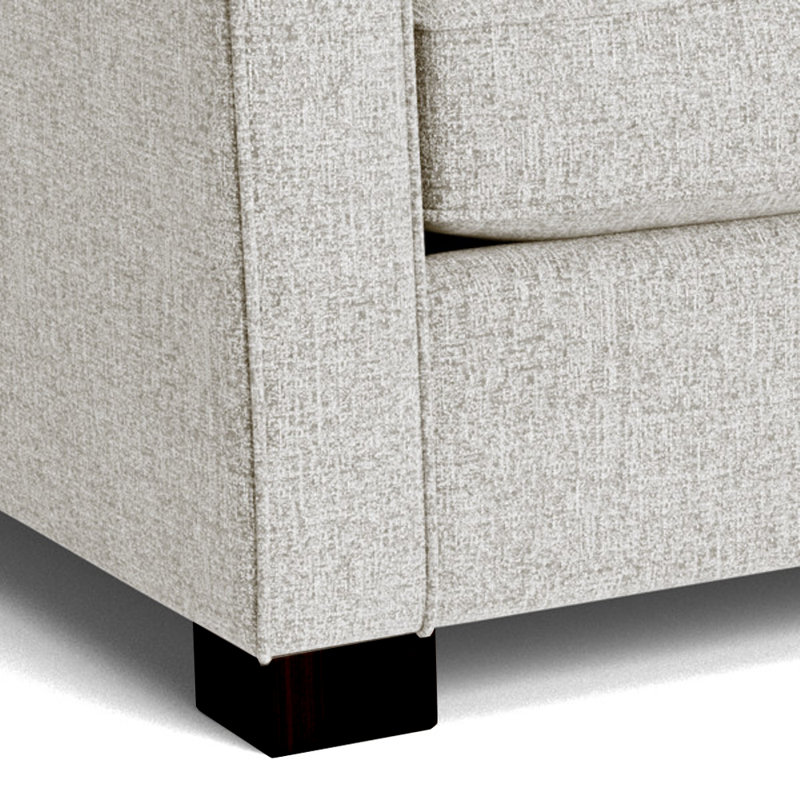 Aceyon Upholstered 102'' Sofa, Espresso, Giovanna Moondust