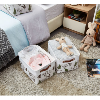 Ensemble de bacs en tissu