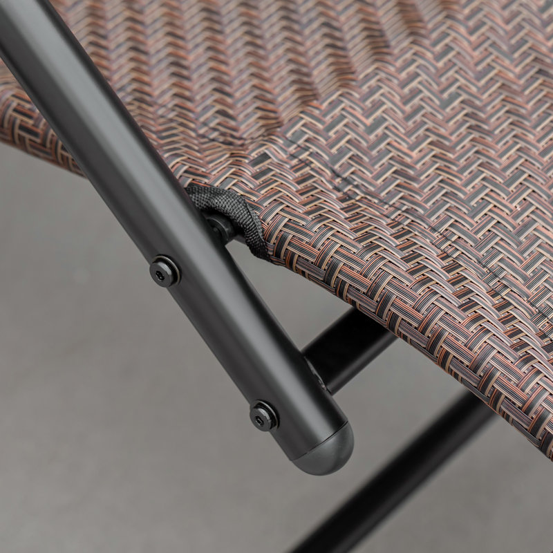 Wicker Outdoor Chair, Brown