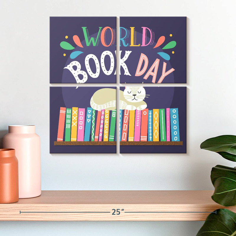 Senne Cat's World Day, H 18 po x l 18 po
