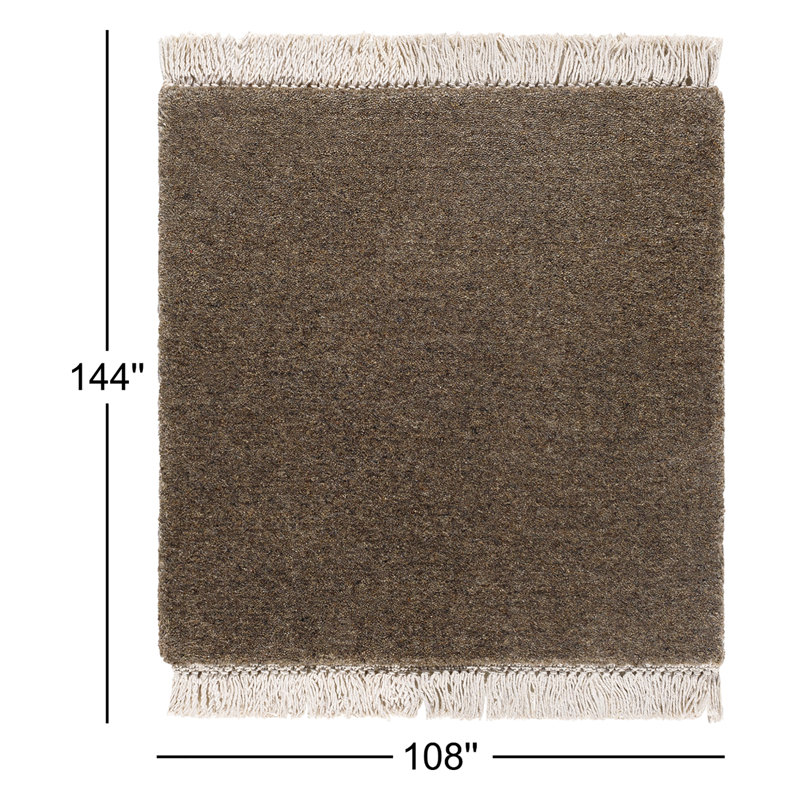 Clio Hand Loomed Wool Rug, Rectangle 9' x 12'