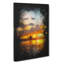 Surfing in Caleta de Famara in Spain - Wrapped Canvas-56645520