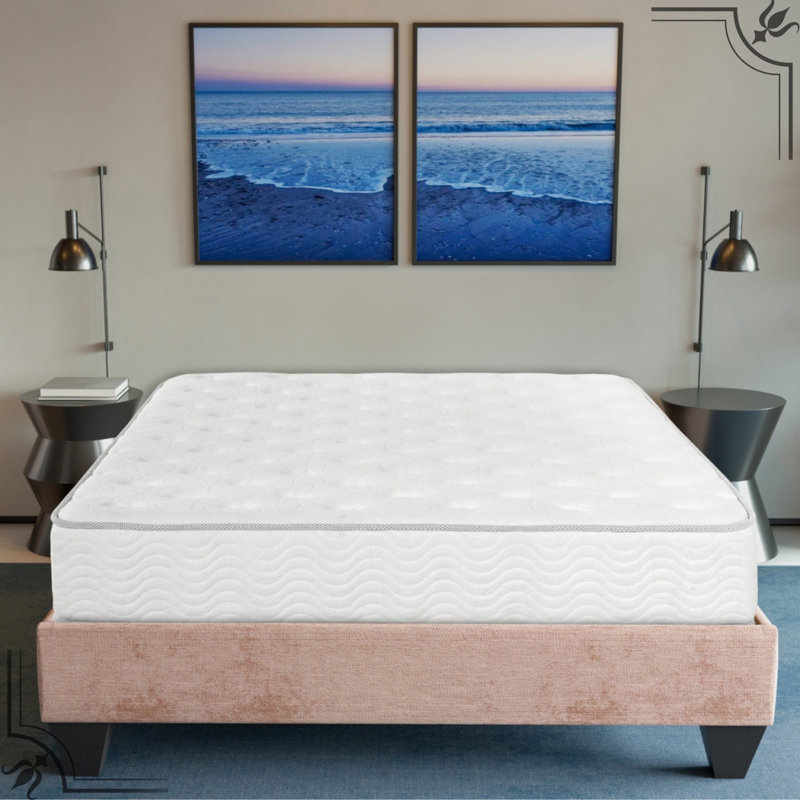 9 po Très grand matelas - soutien élevé, mousse relaxante, points réduits, Très grand californien