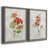Toile avec cadre gris