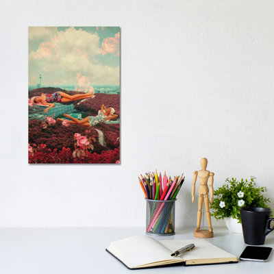 Ces roses après-midi par Frank Moth - impression sur toile tendue