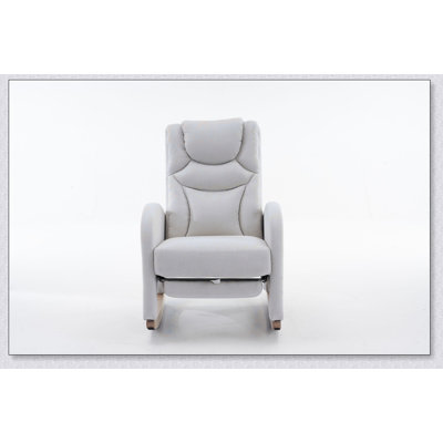 Chaise berçante avec repose-pieds réglable Teddy 