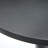 Spheres Round Solid Wood Base Dining Table