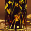 38.58"H Metal Modern LED Fountain With Butterflies