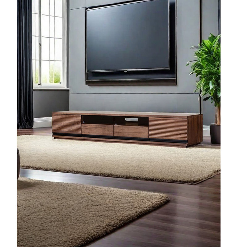 Crédence de rangement l 62,99 po American Style Minimalist, 13.78"H x 62.99"W x 15.75"W