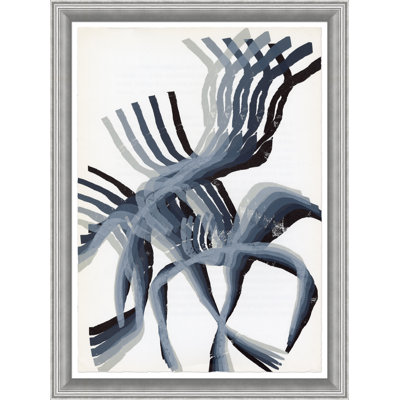 Blues et gris - impression