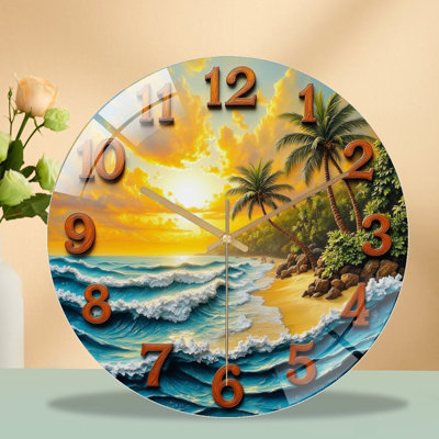 Horloge murale 12 po