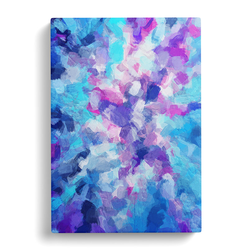 Depths Of The Forest Abstract - Wrapped Canvas, 50cm H x 35cm W x 3cm D