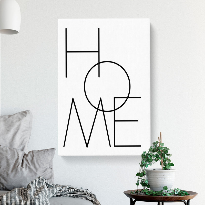 Home V2 - Wrapped Canvas, 60cm H x 40cm W x 3cm D