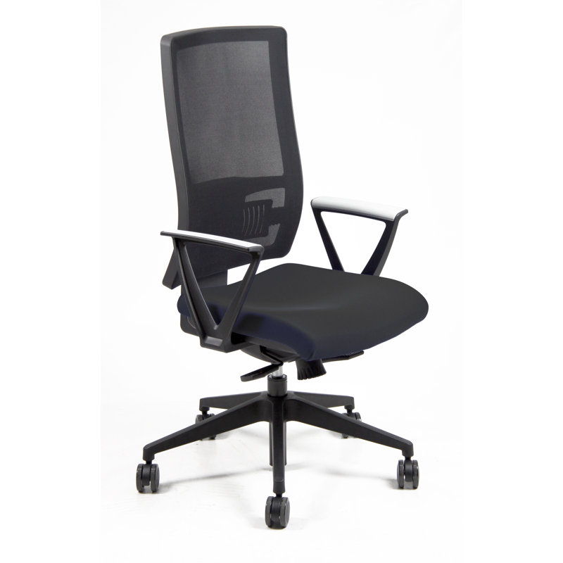 Ainsdale Acrylic Office Chair, Black