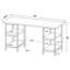 Bureau de direction pendergast rustique