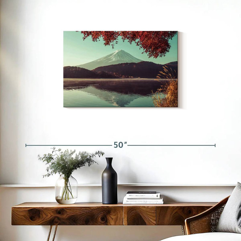 Alvord, mont Fuji en automne, H 20 po x l 30 po