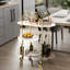 3-Tier Arc Bar Cart, 40''x32''x14''-1484718495-1484718488