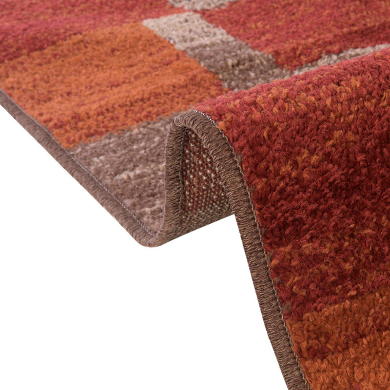 Tapis brun foncé Alair, Octogone 5 pi x 5 pi