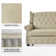 Atravion 73.5'' Transitional Vegan Leather Sofa Bed with Button-tufted Back