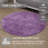 Home Weavers Classy Bathmat 100% Cotton Tufted Bath Rug, Extra Soft and Absorbent Bath Rugs, Non-Slip Bath Mats, Machine Washable bath rugs for Bathroom, 30" Round, Purple-588872261