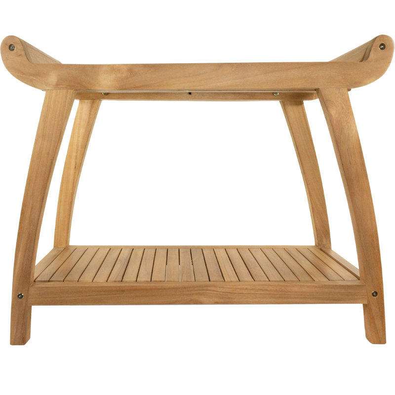 29.52'' W Teak Shower Bench