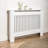 Tall Slatted Radiator Cover Heating Heater Vertical Cabinet Grill Shelf-96229437