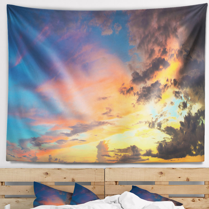 Polyester Tapestry, 78" H x 92" W